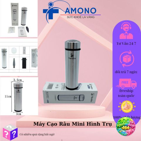 Máy Cạo Râu Khô AMONO SC-601 Siêu Bền Không Đau Rát - Thiết Kế Nhỏ Gọn, An Toàn cho Nam - Chăm Sóc Cá Nhân lý tưởng