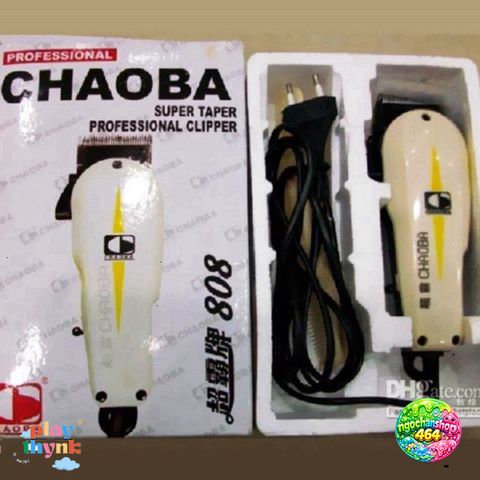 Tông Đơ Cắt Tóc Chaoba 808 Chính Hãng Có Dây - Thiết Kế Nhỏ Gọn, Lưỡi Cắt Siêu Sắc Cho Gia Đình Và Salon Tóc