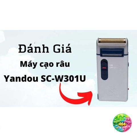 Máy Cạo Râu Yandou Pin Sạc Nhỏ Gọn - Đầu Cạo Sắc, Thiết Kế Sang Trọng, Dụng Cụ Chăm Sóc Nam Tiện Lợi, Quà Tặng Ý Nghĩa