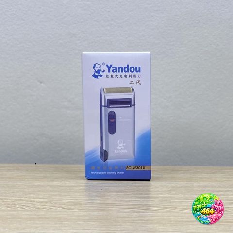 Máy Cạo Râu Yandou SC-W301 - Tiện Lợi, Sạc Pin, Thiết Kế Sang Trọng, Cạo Khô Hiệu Quả Cho Nam Giới