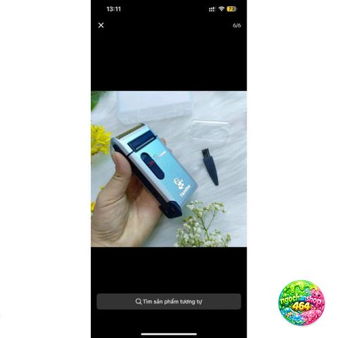 Máy Cạo Râu Pin Sạc Yandou Chính Hãng - Cạo Siêu Sạch, Nhỏ Gọn, Đi Du Lịch, Thời Trang Nam