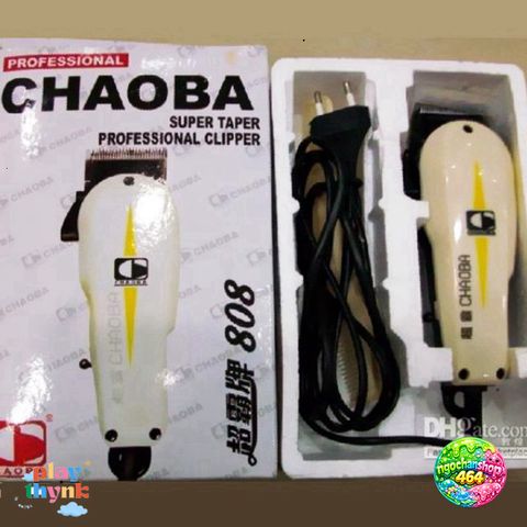 Tông Đơ Cắt Tóc Chaoba 808 Cao Cấp - Thiết Kế Nhỏ Gọn Dễ Dùng Cho Salon, Cắt Tóc Nhanh Chóng và An Toàn