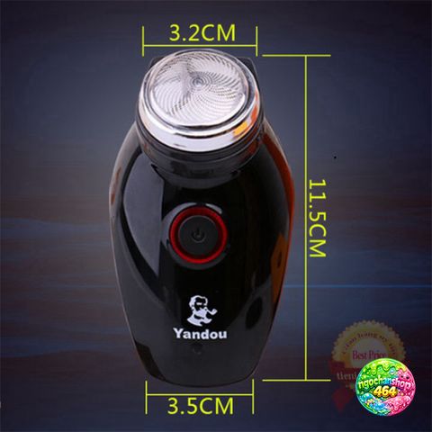 Máy cạo râu Yandou SC 501 - Thiết bị tỉa lông nam chạy pin siêu bền, đầu cạo xoay an toàn, đáng tin cậy cho người dùng.