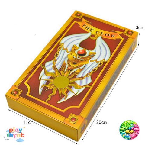 Bộ Bài The Clow Sakura Size Gốc - Bài Tarot 52 Lá Chất Liệu Giấy Cứng Thiết Kế Đẹp Mắt - Quà Tặng Thú Vị Cho Người Mới Bắt Đầu