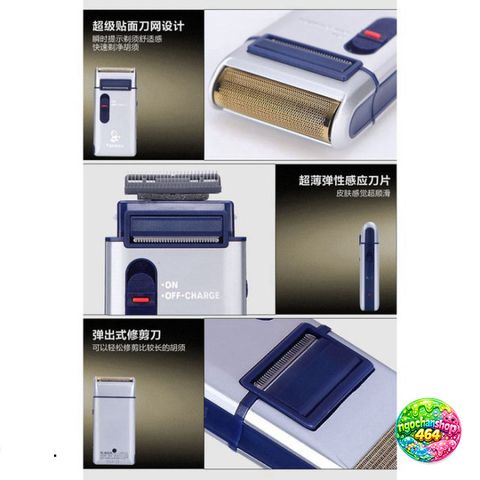Máy Cạo Râu Pin Sạc YANDOU SCW301U - Thiết Kế Đẹp, Tiện Dụng, Công suất 3W, Cạo Khô An Toàn, Giải Pháp Tự Cạo Tại Nhà