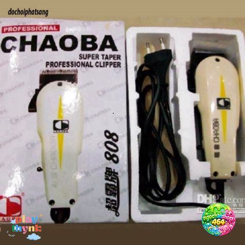 Tông Đơ Cắt Tóc Có Dây Chaoba 808 - Tông Đơ Công Nghiệp Đảm Bảo Chất Lượng, Đơn Giản Sử Dụng Cho Gia Đình và Salon Tóc