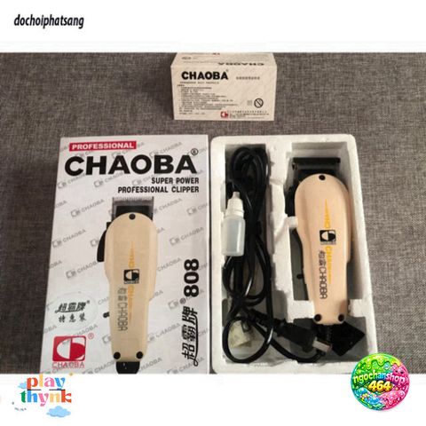 Tông Đơ Cắt Tóc Có Dây Chaoba 808 - Tông Đơ Công Nghiệp Đảm Bảo Chất Lượng, Đơn Giản Sử Dụng Cho Gia Đình và Salon Tóc