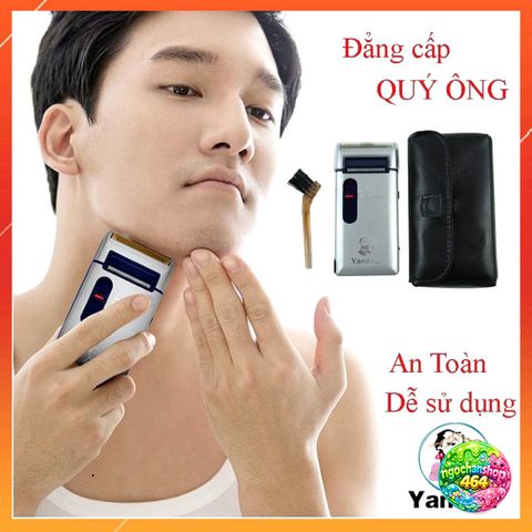 Máy Cạo Râu Pin Sạc Yandou SCW-301 - Thiết Kế Nhỏ Gọn, Đa Năng, Tiện Lợi Dùng Khi Đi Du Lịch, Công Tác