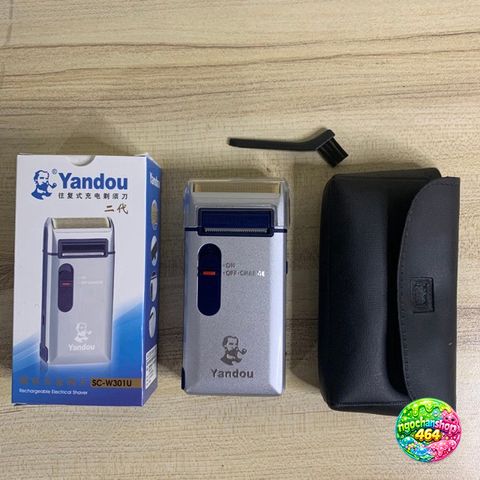 Máy Cạo Râu Cạo Khô Yandou - Thiết Kế Nhỏ Gọn, Lưỡi Dao Cao Cấp, Pin Siêu Bền, Dễ Dàng Vệ Sinh - Dụng Cụ Chăm Sóc Cá Nhân Chính Hãng