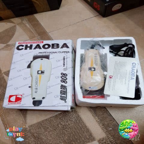 Tông Đơ Cắt Tóc Chaoba 808 - Máy Cắt Tóc Chuyên Nghiệp, Lưỡi Thép Sắc Nhọn, Dễ Vệ Sinh, Thích Hợp Cho Gia Đình và Salon