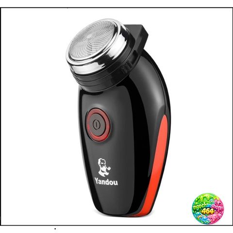 Máy Cạo Râu Yandou SCW SV-W301U - Lưỡi Cạo Xoay Sắc Bén, Thiết Kế Sang Trọng, Nhỏ Gọn, Tiện Lợi Cho Du Lịch, Dùng Pin Bền