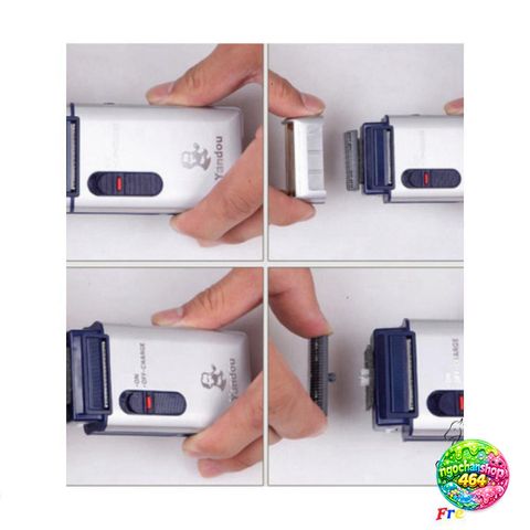 Máy Cạo Râu Khô YANDOU Pin Sạc Bền - Thiết Kế Nhỏ Gọn, Lưỡi Cắt Sắc, Quà Tặng Ý Nghĩa cho Nam Giới