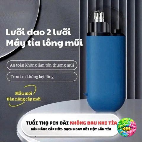 Máy Cạo Râu Cao Cấp Yandou - Lưỡi Cạo Ngang Hiệu Quả & Tặng Máy Tỉa Lông Mũi Konka An Toàn Cho Vệ Sinh Cá Nhân