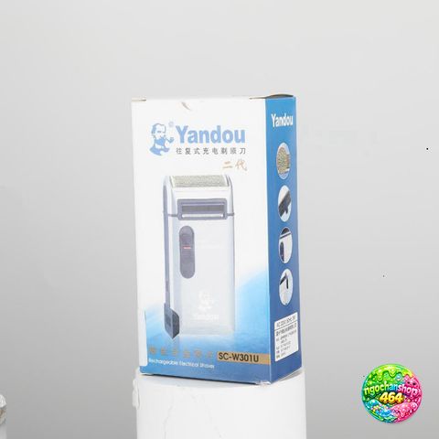 Máy Cạo Râu Lưỡi Ngang Yandou - Máy Cạo Râu Pin Sạc Siêu Bền, Thiết Kế Nhỏ Gọn, Dễ Dàng Vệ Sinh, Quà Tặng Ý Nghĩa