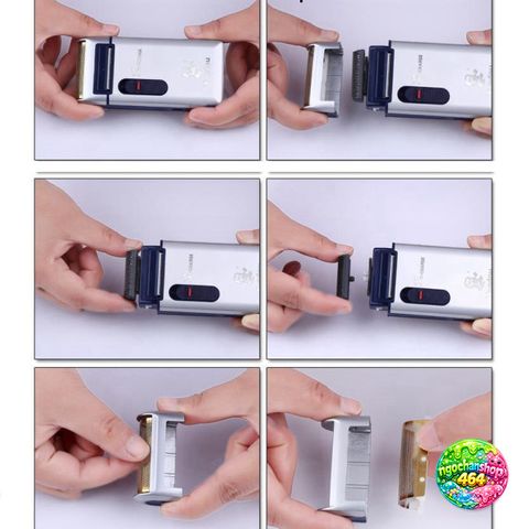 Máy Cạo Râu Lưỡi Ngang Yandou - Máy Cạo Râu Pin Sạc Siêu Bền, Thiết Kế Nhỏ Gọn, Dễ Dàng Vệ Sinh, Quà Tặng Ý Nghĩa