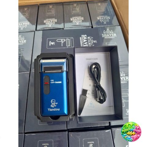 Máy Cạo Râu Yandou Sạc USB Type-C - Lưỡi Thép Không Gỉ, Thiết Kế Tiện Lợi Cho Nam Nữ, Siêu Bền và Chống Nước