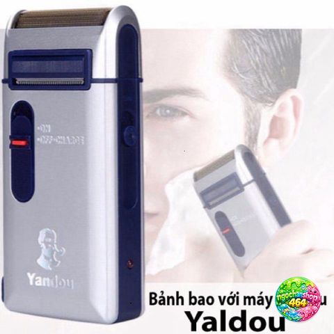 Máy Cạo Râu Yandou Cao Cấp - Sạc Pin Gọn Nhẹ với Bao Da và Lưỡi Cắt Sắc Nét - Quà Tặng Ý Nghĩa cho Bạn Bè