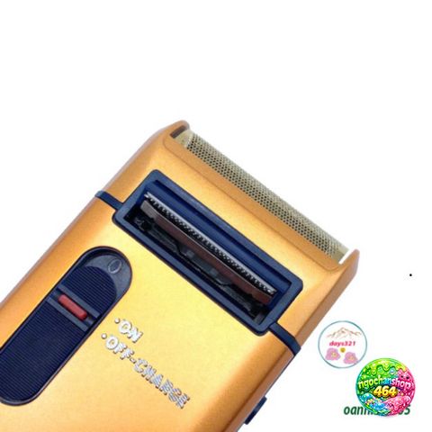 Máy Cạo Râu Sạc Tiện Lợi Kèm Bao Da Yandou - Lưỡi Cắt Sắc, Nhỏ Gọn Cho Du Lịch và Công Tác