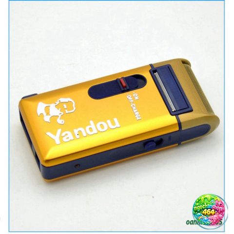Máy Cạo Râu Sạc Tiện Lợi Kèm Bao Da Yandou - Lưỡi Cắt Sắc, Nhỏ Gọn Cho Du Lịch và Công Tác