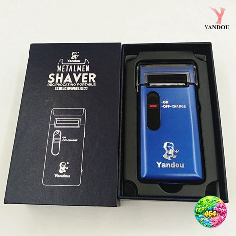 Máy Cạo Râu Dùng Pin Yandou SC312 - Thiết Kế Sang Trọng, Lưỡi Cạo Chống Xước, Sạc USB Tiện Lợi, Quà Tặng Ý Nghĩa Cho Đàn Ông