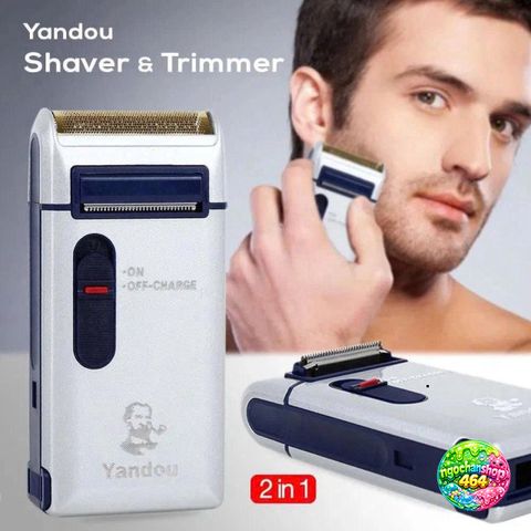 Máy Cạo Râu Yandou RSCW 301U - Lưỡi Ngang Sang Trọng, Vỏ Nhôm Bền Bỉ, Tiết Kiệm Thời Gian Cho Nam Giới