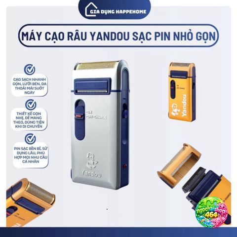 Máy Cạo Râu Yandou SC-W301U và SC-W316U, Cạo Khô Sắc Bén, Thiết Kế Sang Trọng Dành Cho Nam Giới, Tiện Dụng Du Lịch