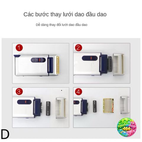Máy Cạo Râu Điện Yandou SC-W301U - Thiết Kế Đẹp Vỏ Thép Sang Trọng, Pin Sạc Ẩn Tiện Lợi Cho Nam Giới