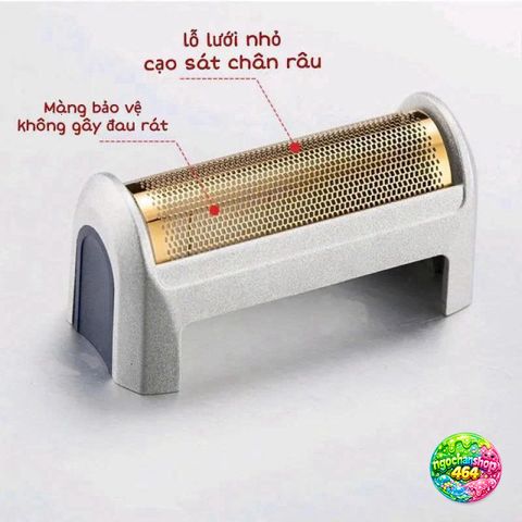 Máy Cạo Râu Yandou Cao Cấp Thân Nhôm - Tặng Máy Tỉa Lông Mũi Konka Mini Chống Nước IPX7, Tiện Lợi Cho Nam