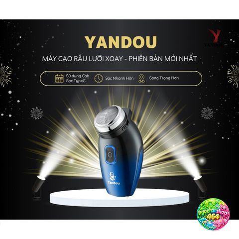 Máy Cạo Râu Yandou SC505 5 Trong 1 - Cầm Tay, Sạc Nhanh, Lưỡi Xoay Sắc Bén, Tiết Kiệm Thời Gian, An Toàn Cho Da
