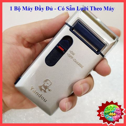 Máy Cạo Râu YANDOU SC-W301U - Lưỡi Ngang Động Cơ Mạnh Mẽ, Pin Sạc, Gọn Nhẹ Dành Cho Nam, Quà Tặng Ý Nghĩa