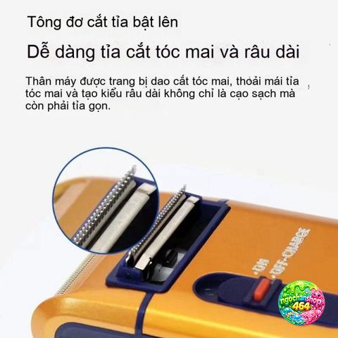 Máy Cạo Râu Điện Yandou SC-W301U - Sạc Lại, Lưỡi Cạo Chính Xác, Thiết Kế Tiện Lợi, Dễ Dàng Vệ Sinh, Phù Hợp Vớ Râu Dày, Cứng