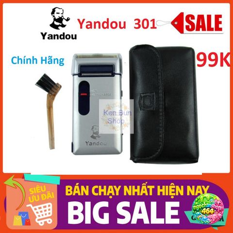 Máy Cạo Râu Sạc Pin Yandou SCW 301U - Công Nghệ Hiện Đại, Thiết Kế Sang Trọng, Bảo Hành 12 Tháng, Tiết Kiệm Thời Gian Cạo Râu