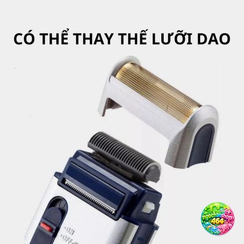 Máy Cạo Râu Yandou RSCW 301U Vỏ Nhôm Sáng Bóng - Lưỡi Ngang Tiện Dụng, Thời Trang Và An Toàn Cho Da