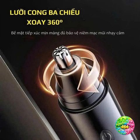 Máy Cạo Râu Yan-Dou 301U Lưỡi Ngang An Toàn - Thiết Kế Sang Trọng, Tiết Kiệm Thời Gian, Dùng Pin Sạc, Lý Tưởng Cho Nam Giới