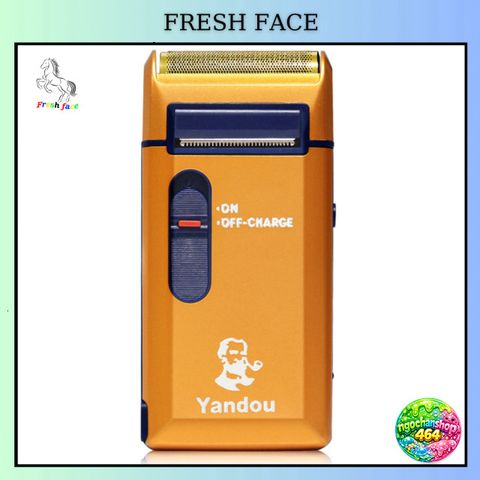 Máy Cạo Râu Yandou 316U Cao Cấp Màu Vàng - Pin Sạc Lại, Thiết Kế Gọn Nhẹ, Lưỡi Cắt Tỉa Chính Xác, Đồ Dùng Nam Thời Trang