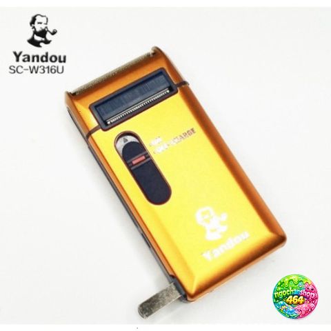 Máy Cạo Râu Yandou SC-W301U Chính Hãng - Lưỡi Thay Thế, Thiết Kế Sang Trọng, Tiện Lợi Cho Du Lịch và Công Tác