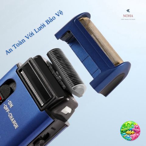 Máy Cạo Râu Yandou SC312 Sạc USB - Thiết Kế Sang Trọng, An Toàn, Tiện Dụng, Quà Tặng Ý Nghĩa Cho Đấng Mày Râu