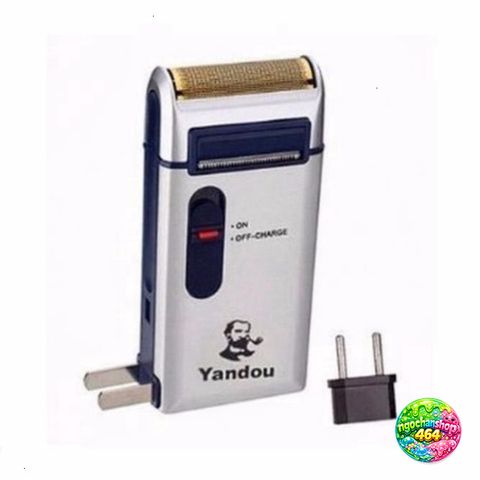 Máy Cạo Râu Khô YANDOU 301U - Pin Sạc Nhỏ Gọn Kèm Bao Da - Thời Gian Sạc 8 Giờ, Sử Dụng 30 Phút - Bảo Hành 12 Tháng
