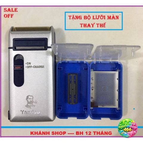 Bộ 5 Lưỡi Cạo Râu Yandou SC-W301U Chính Hãng - Mặt Hàng Chất Lượng Cao Cho Máy Cạo Râu Nam