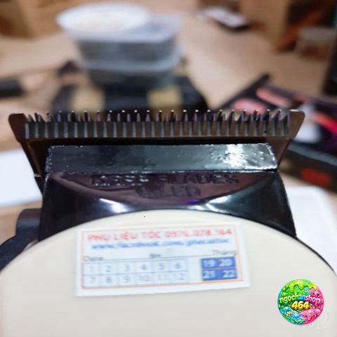 Tông Đơ Cắt Tóc Chaoba 808 Cao Cấp - Chuyên Nghiệp, Thân Nhựa Chắc Chắn, Lưỡi Thép Sắc, Dùng Tại Salon & Gia Đình, Bảo Hành 12 Tháng