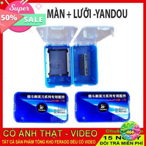 Máy Cạo Râu Yandou SCW301U & SCW316U - Lưỡi Thẳng Thép Không Gỉ, Tiết Kiệm Chi Phí, Cạo Khô Hiệu Quả