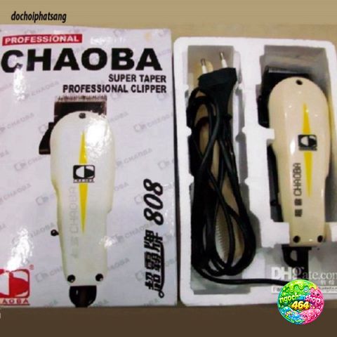 Tông Đơ Cắt Tóc Chaoba 808 Chuyên Nghiệp - Thiết Kế Nhỏ Gọn, Lưỡi Cắt Siêu Sắc, An Toàn Cho Trẻ Em - Phụ Kiện Làm Đẹp Gia Đình