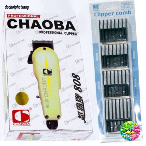 Tông Đơ Cắt Tóc Chaoba 808 Chuyên Nghiệp - Thiết Kế Nhỏ Gọn, Lưỡi Cắt Siêu Sắc, An Toàn Cho Trẻ Em - Phụ Kiện Làm Đẹp Gia Đình