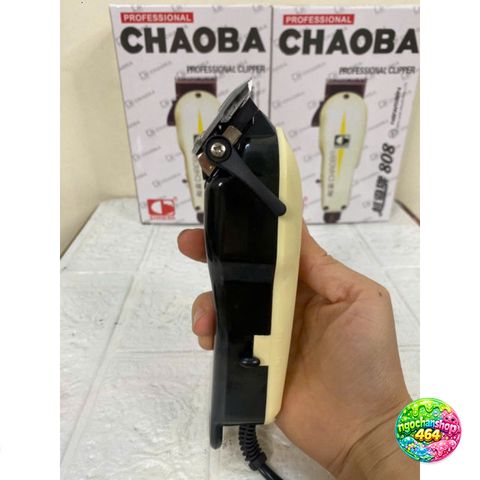 Tông Đơ Cắt Tóc CHAOBA 808 Có Dây - Động Cơ Mạnh Mẽ, Lưỡi Cắt Sắc Bén, Phù Hợp Salon và Sử Dụng Tại Nhà, Bảo Hành 3 Tháng