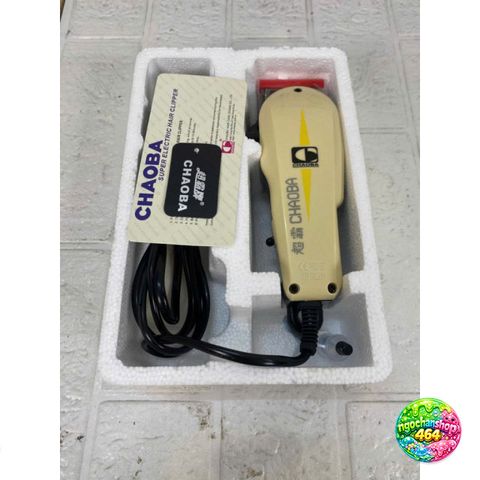 Tông Đơ Cắt Tóc CHAOBA 808 Có Dây - Động Cơ Mạnh Mẽ, Lưỡi Cắt Sắc Bén, Phù Hợp Salon và Sử Dụng Tại Nhà, Bảo Hành 3 Tháng