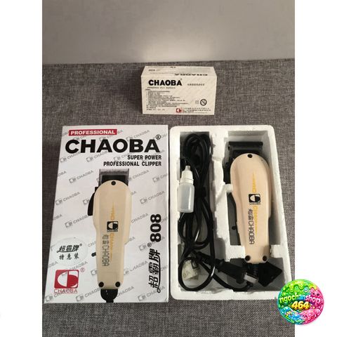 Tông Đơ Cắt Tóc Có Dây Chaoba 808 - Tông Đơ Chuyên Nghiệp Cho Salon & Gia Đình - Thiết Kế Ergonomic, Tiếng Ồn Thấp, Chất Lượng Cao
