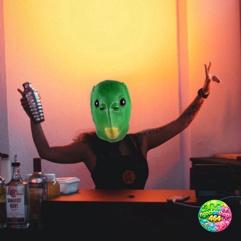 Mặt Nạ Đầu Cá Xanh Dễ Thương - Trang Trí Cosplay Hài Hước, Phụ Kiện Halloween và Lễ Hội, Dùng được cho Người Lớn