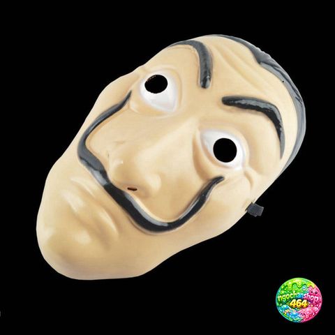 Mặt Nạ Halloween Salvador Dali DIY - Phụ Kiện Trang Phục Cosplay Tiệc Hóa Trang Phim La Casa de Papel