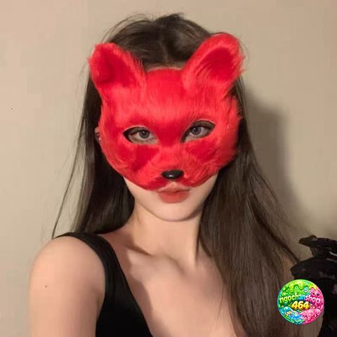 Mặt Nạ Fox Ear Hat Cosplay Động Vật Mèo Ngộ Nghĩnh - Phụ Kiện Thời Trang Dễ Thương cho Fan Thích Anime và Cosplay