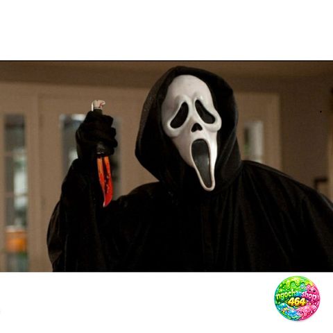 Mặt Nạ Scream Halloween - Mặt Nạ Thần Chết Chất Liệu Nhựa Dẻo, Phụ Kiện Hoá Trang Độc Đáo Cho Ngày Hội Hóa Trang